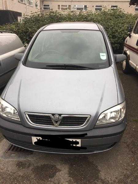 Vauxhall Zafira life 2004