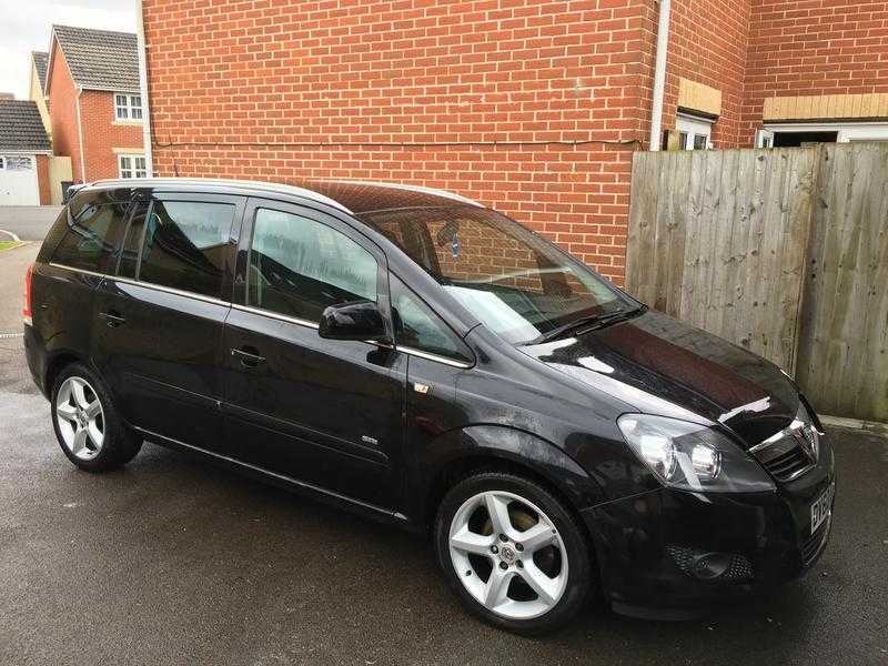 Vauxhall Zafira SRI 2010 55425 miles excellent condition