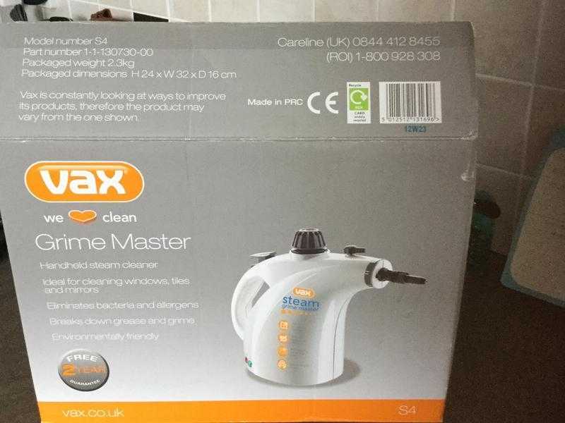 VAX STEAM GRIME MASTER