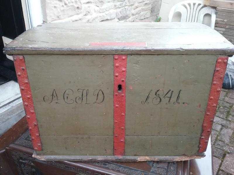Very old Security chest, possibly Spanish and well over 150 years old