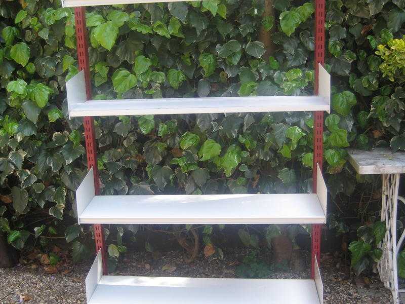 VERY USEFUL STEEL SHELVING