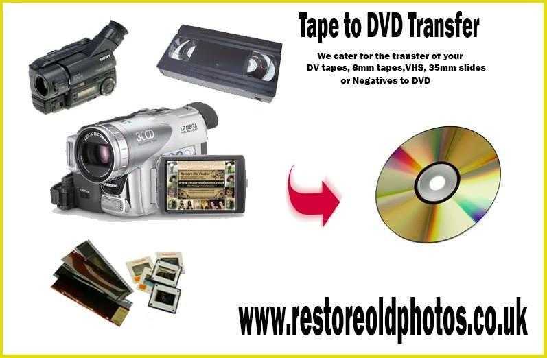 VHS, Cine Film amp Camcorder Tape Transfer