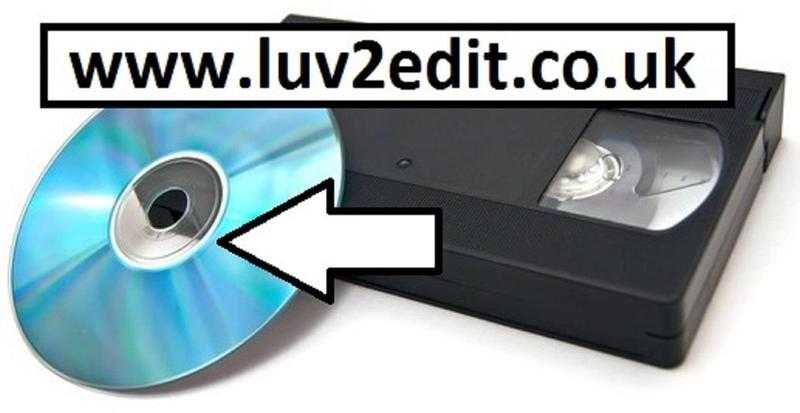 VHS Home Videos Transfers to DVD or MP4 USB