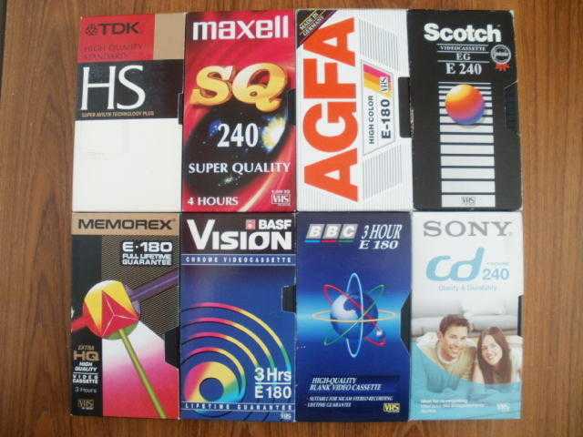 VHS Video Tapes