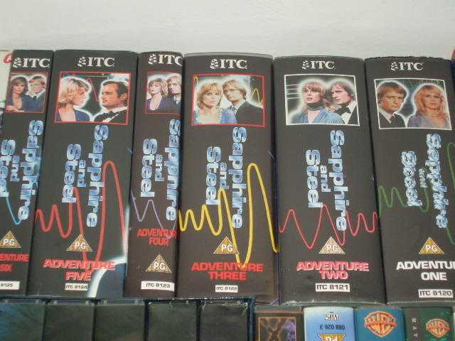 VHS Videos, Complete set of 6 Saphire an