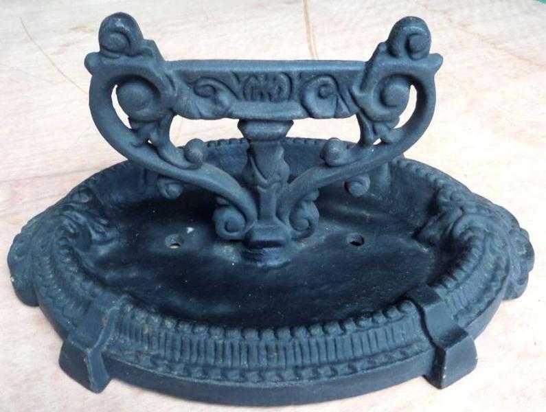 Victorian Cast Iron Boot Scraper for sale.