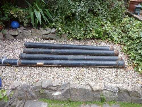 Victorian cast iron drain pipes