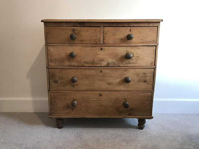 Victorian Edwardian Chest of Drawers