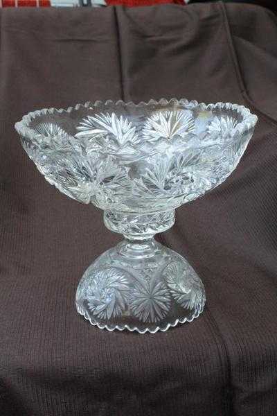 victorian glass bowl