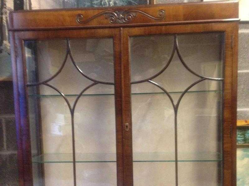 Victorian Glass Cabinet