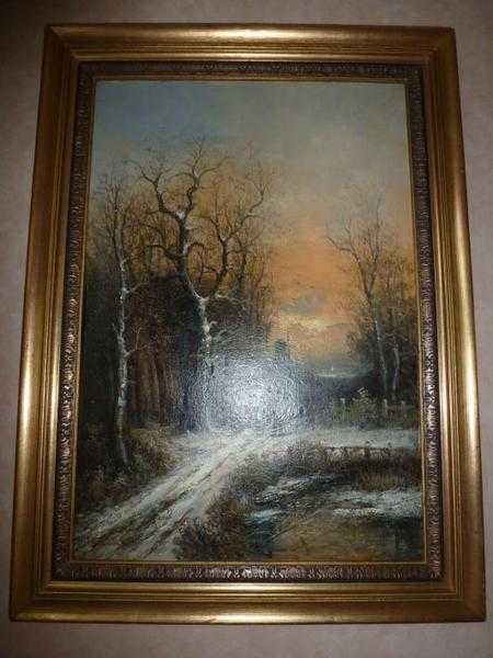 Victorian Oil Painting