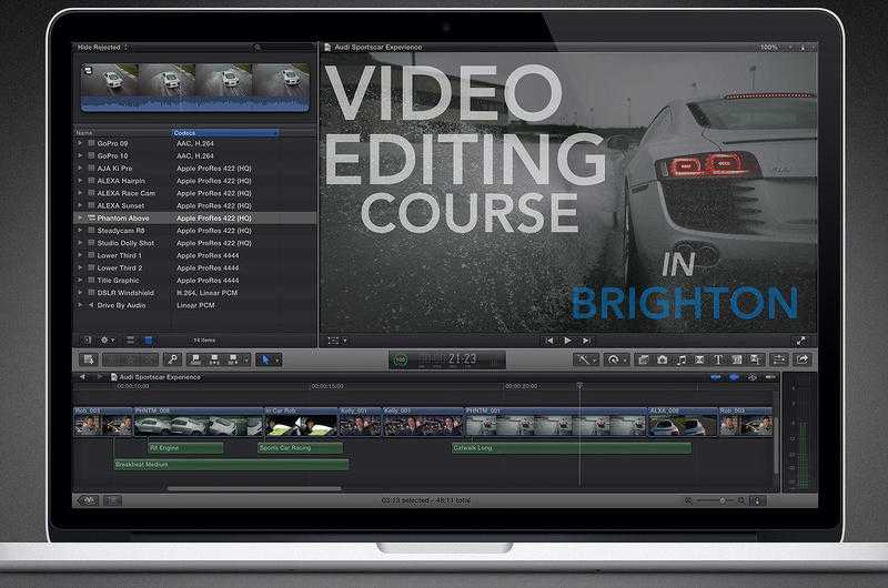 VIDEO EDITING COURSE Final Cut X IN BRIGHTON