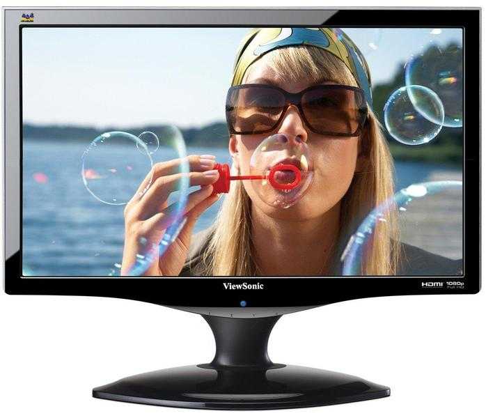 Viewsonic 22quot Widescreen 2ms LCD TFT Monitor with Speakers 200001 HDMIampDVI Connector