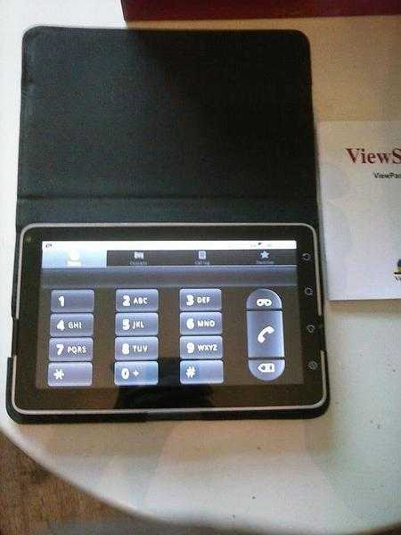 ViewSonic ViewPad 7 500MB, Wi-Fi  3G (Unlocked), 7in - Black Phnoe Tablet