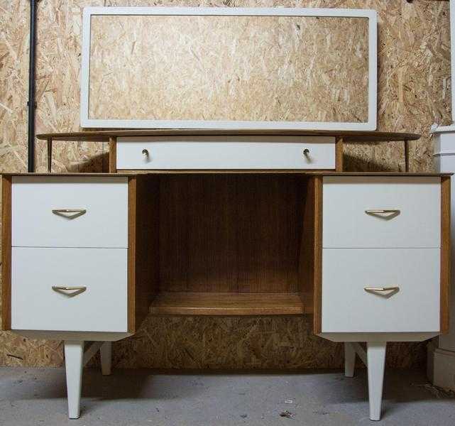 Vintage 1960039s Dressing Table - Farrow amp Ball - Restoration Piece