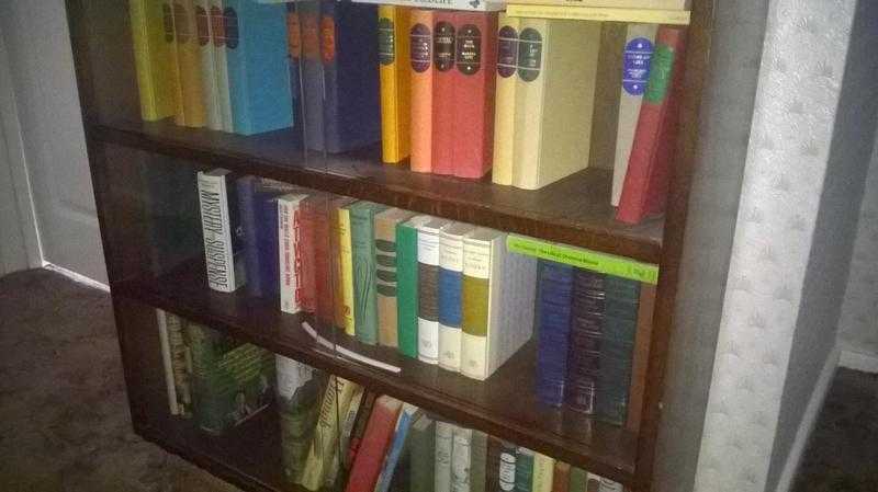 Vintage Bookcase and Vintage Books