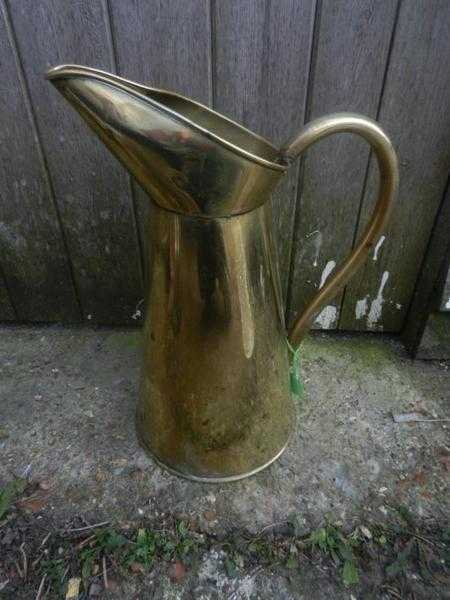 Vintage brass jug