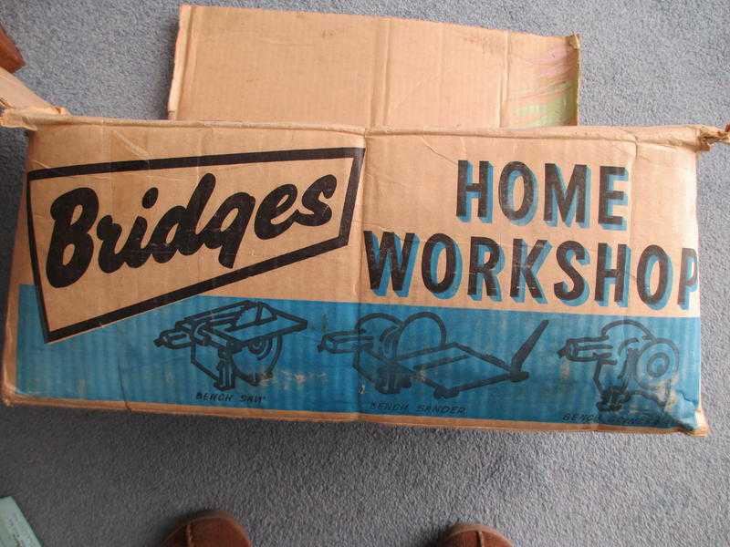 Vintage BRIDGES Home Workshop amp Neonic Drill