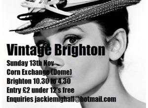 VINTAGE BRIGHTON - Vintage Fair at the DOME Brighton