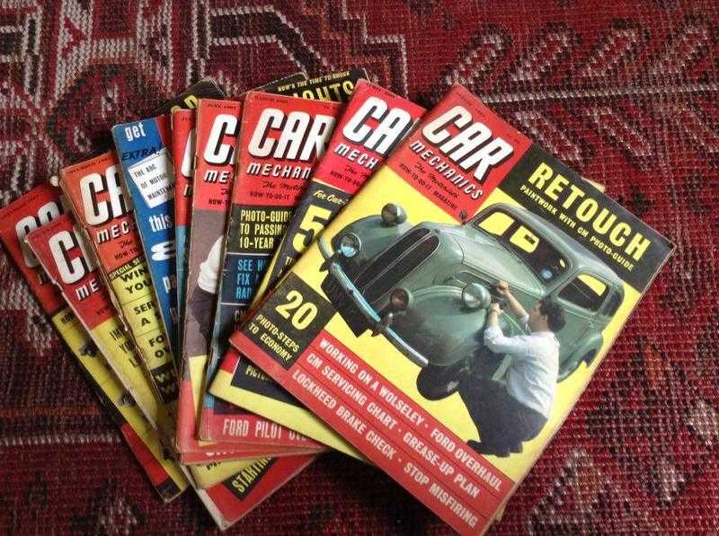 vintage car mechanics magazines