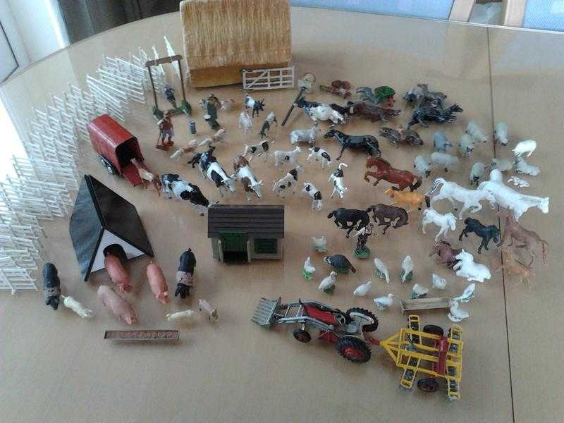 Vintage farm animals