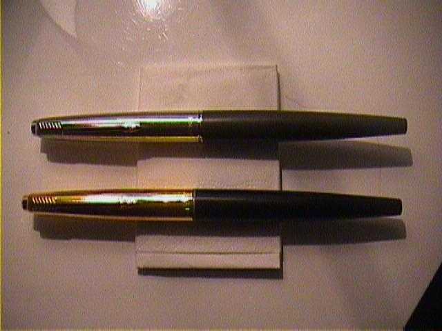 vintage fountain and ball point pens