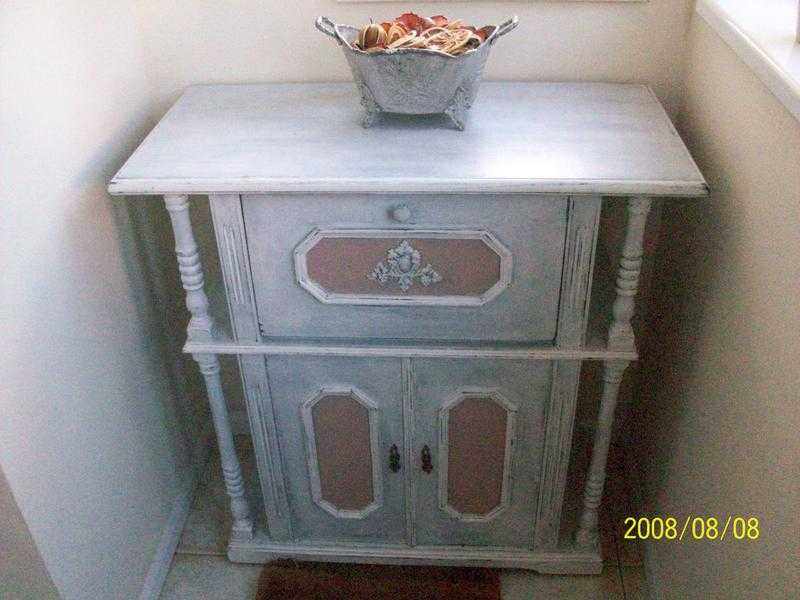 VINTAGE FRENCH STYLE CHEST  WITH CUPBOARDS