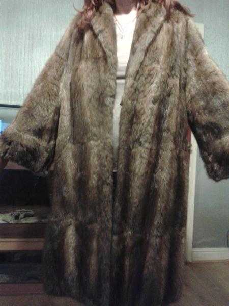 vintage fur coat