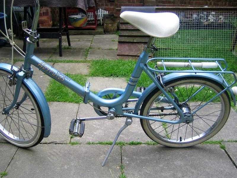 VINTAGE HERCULES COMPACT FOLD UP  BIKE 1982