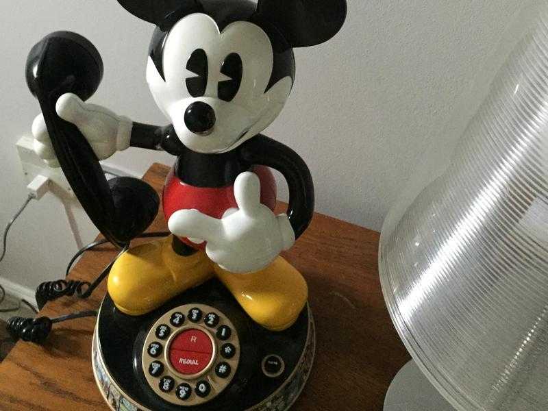 Vintage Micky Mouse Telephone