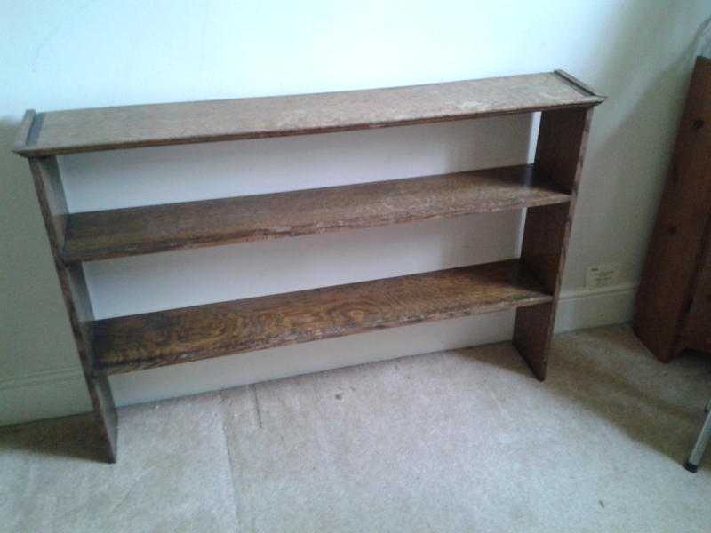 Vintage oak bookcase