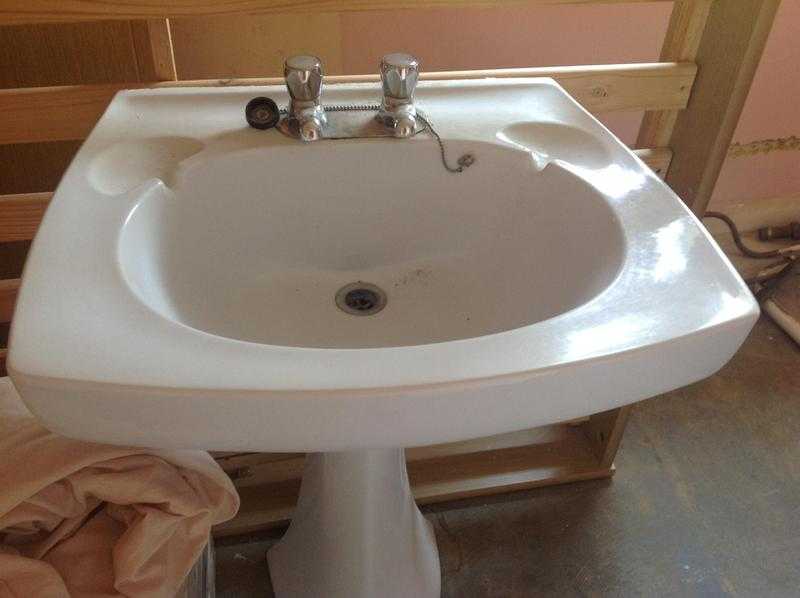 Vintage Pedestal Sink