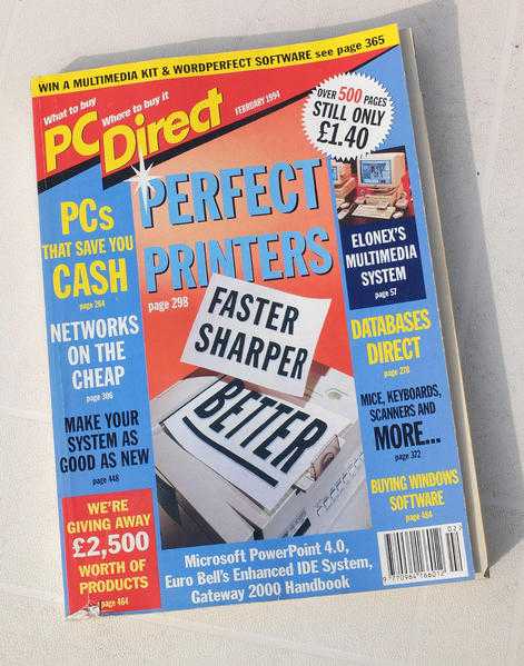 Vintage Personal Computer World, PCPlus, PCDirect, Computer Shopper, Amateur Photographer 1992gt1999