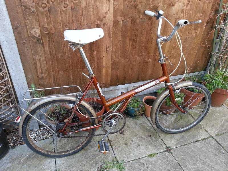 Vintage Raleigh Shopper - Barn Find