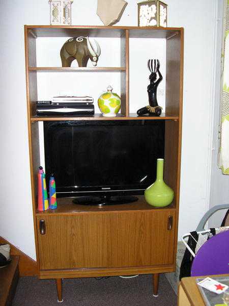 Vintage Retro G-PlanSchreiber Style Teak Room DividerWall Unit