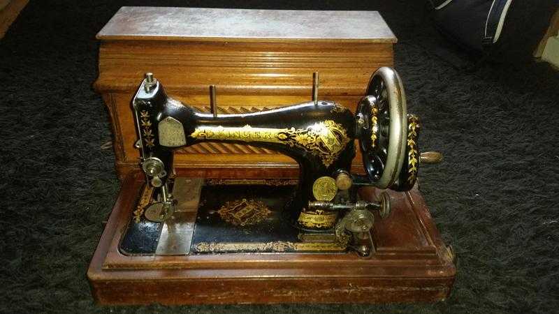 Vintage singer sewing machine