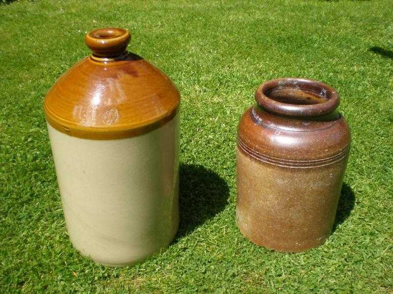 Vintage Stoneware Jars