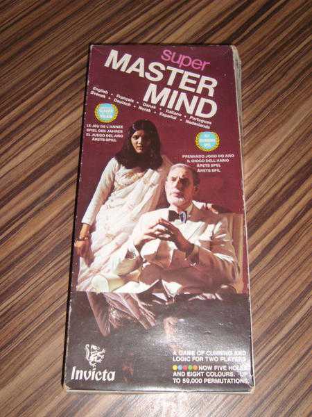 Vintage Super Master Mind Game