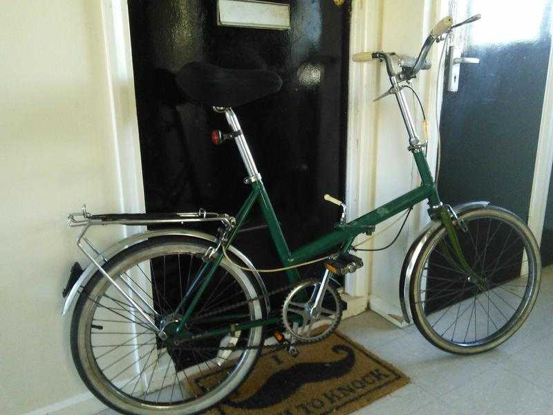 Vintage Triumph Fold Up Bike