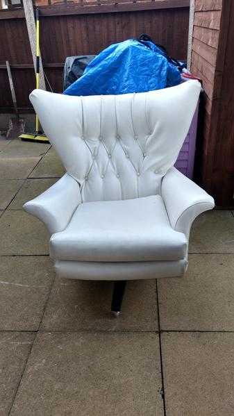 Vintage1970s Original G Plan Blofeld James Bond Iconic Swivel Armchair