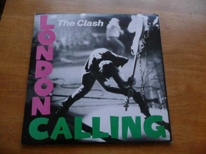 Vinyl record the clash london calling