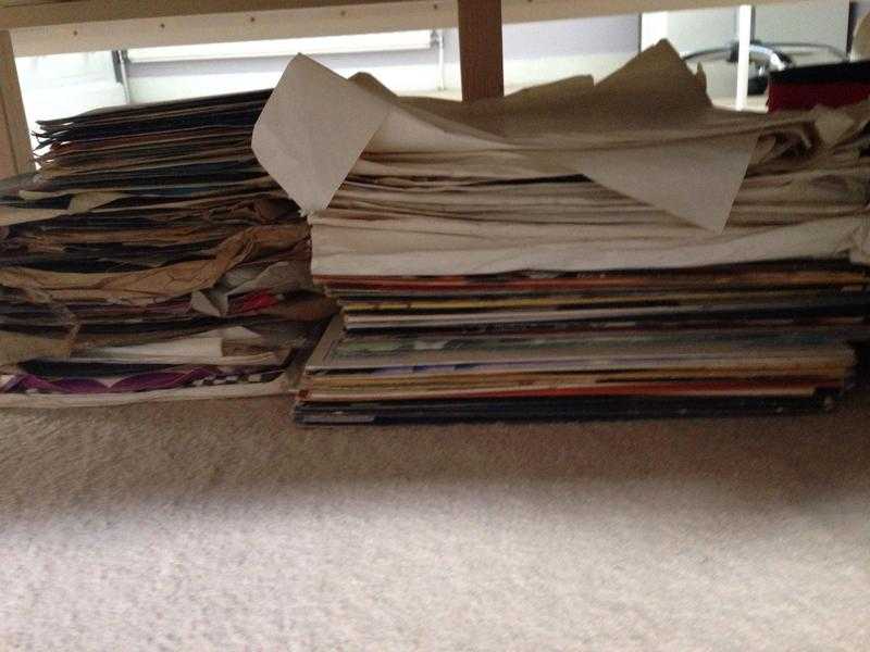 Vinyl records job lot