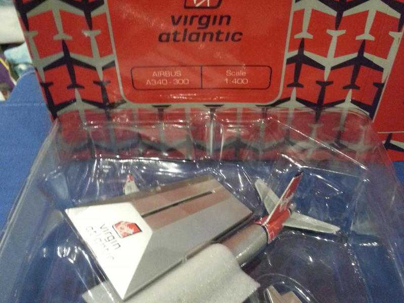 Virgin Atlantic Metal Model Airbus A340-600 Scale 1400 G-VFAR - Brand New In Box