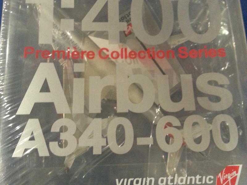 Virgin Atlantic Metal Model Airbus A340-600 Scale 1400 G-VSHY - Brand New In Box