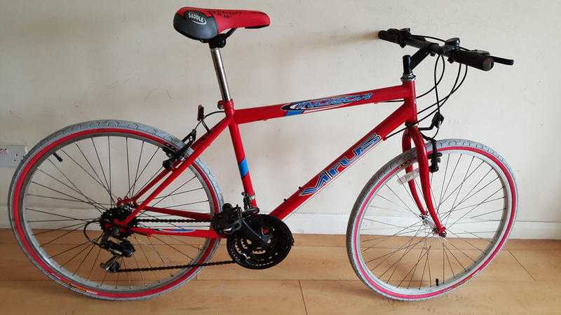Virus Incisor Mountain Bike. 18 speed. (Suit 14 yrs to Adult).
