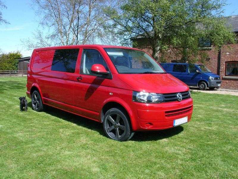 VOLKSWAGEN T-SPORTER T30 102 TDI LWB, RED, 2010