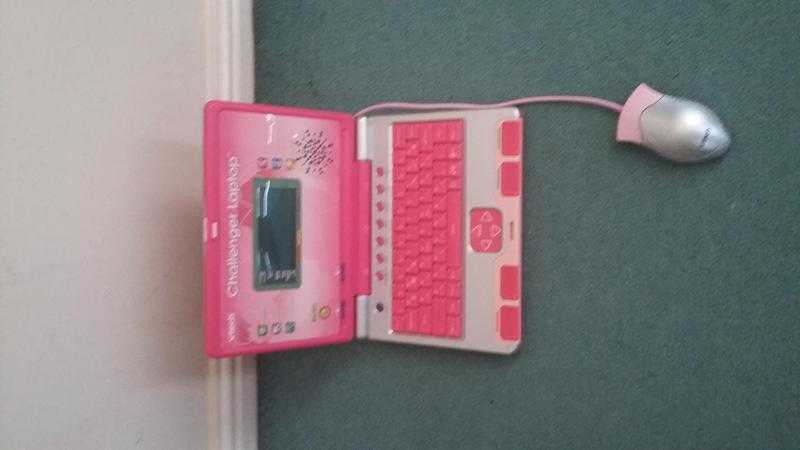 Vtech pink children039s laptop