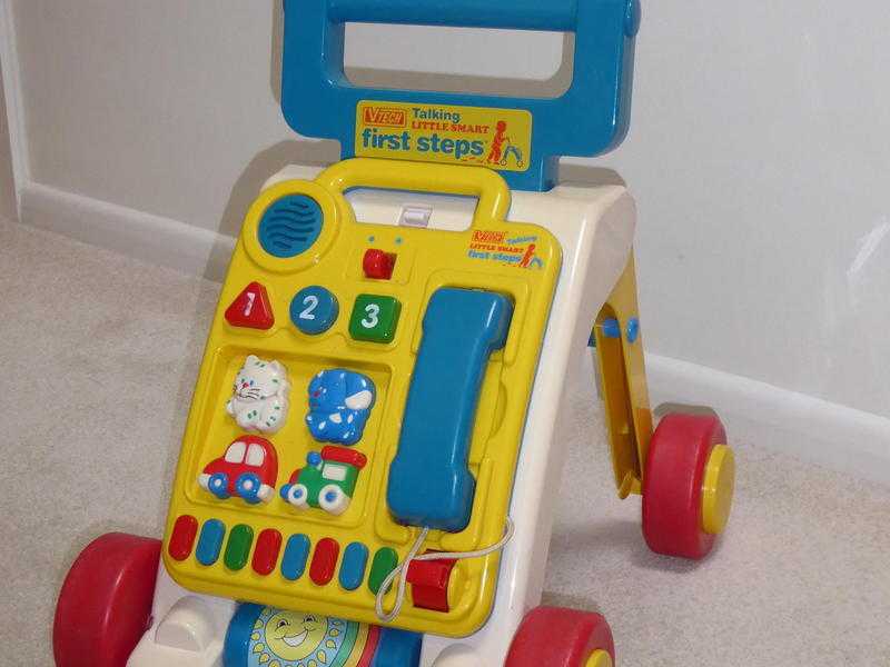 Vtech Talking Little Smart First Steps Baby Walker