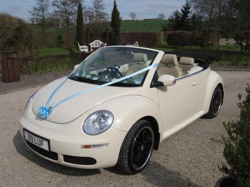 VW BEETLE Wedding Car Hire for the East Midlands