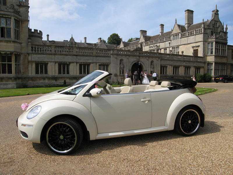 VW BEETLE WEDDING CAR HIRE LEICESTERSHIRE amp EAST MIDLANDS